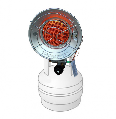 Газовый обогреватель "ELEKON POWER" DLT-TT15PS (4,4 кВт)