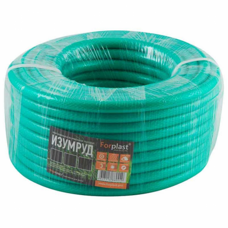 Шланг поливочный ПВХ "Forplast" Изумруд 1/2", 50м